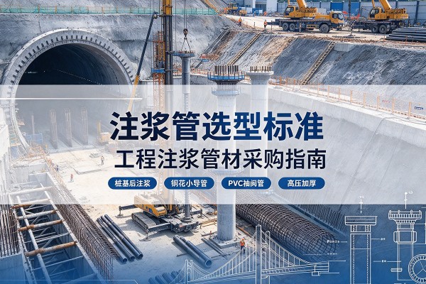 中阳注浆管选型标准