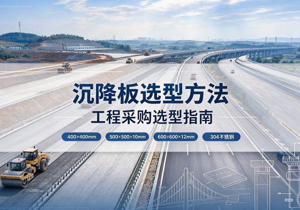 中阳沉降板选择方法