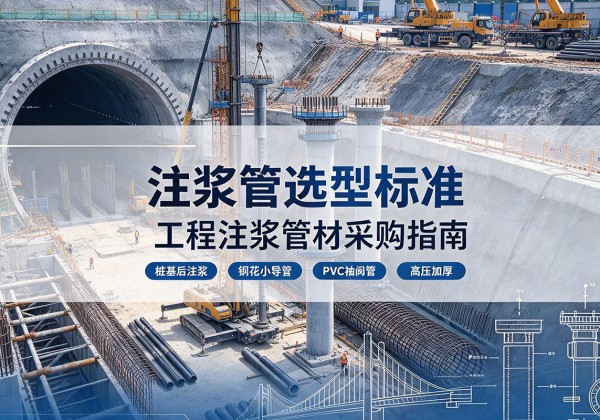 中阳注浆管选型标准